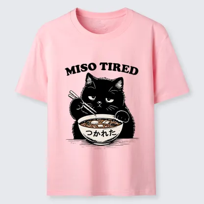 Tokyo-Tiger I Am So Tired Cat Classic T-Shirt