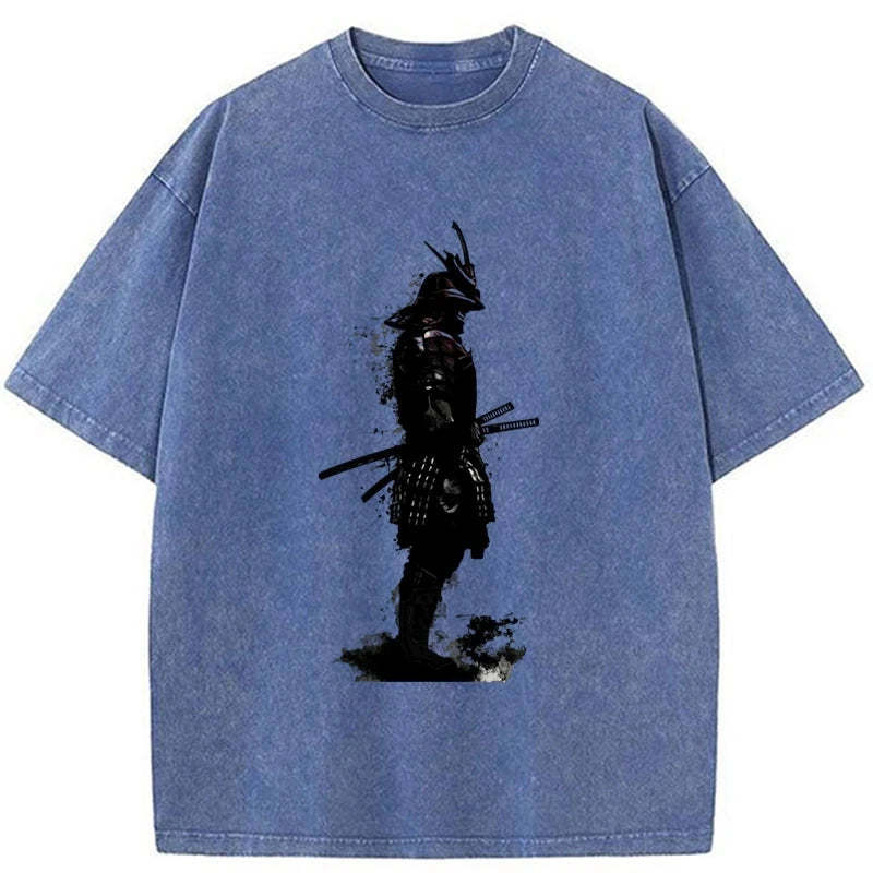 Tokyo-Tiger Armored Samurai Samurai Washed T-Shirt