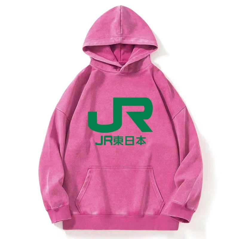 Tokyo-Tiger East Japan Railway Company Washed Hoodie