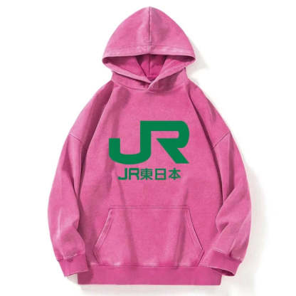 Tokyo-Tiger East Japan Railway Company Washed Hoodie