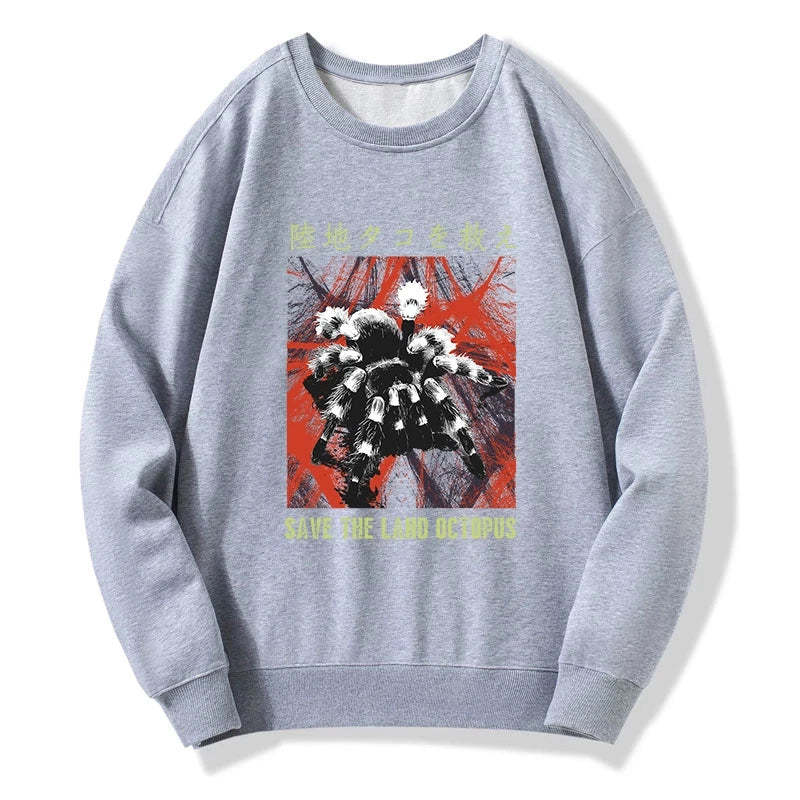 Tokyo-Tiger Real Scary Spiders Sweatshirt