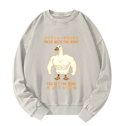 Tokyo-Tiger Strong Goose Japanese Washed Sweatshirt