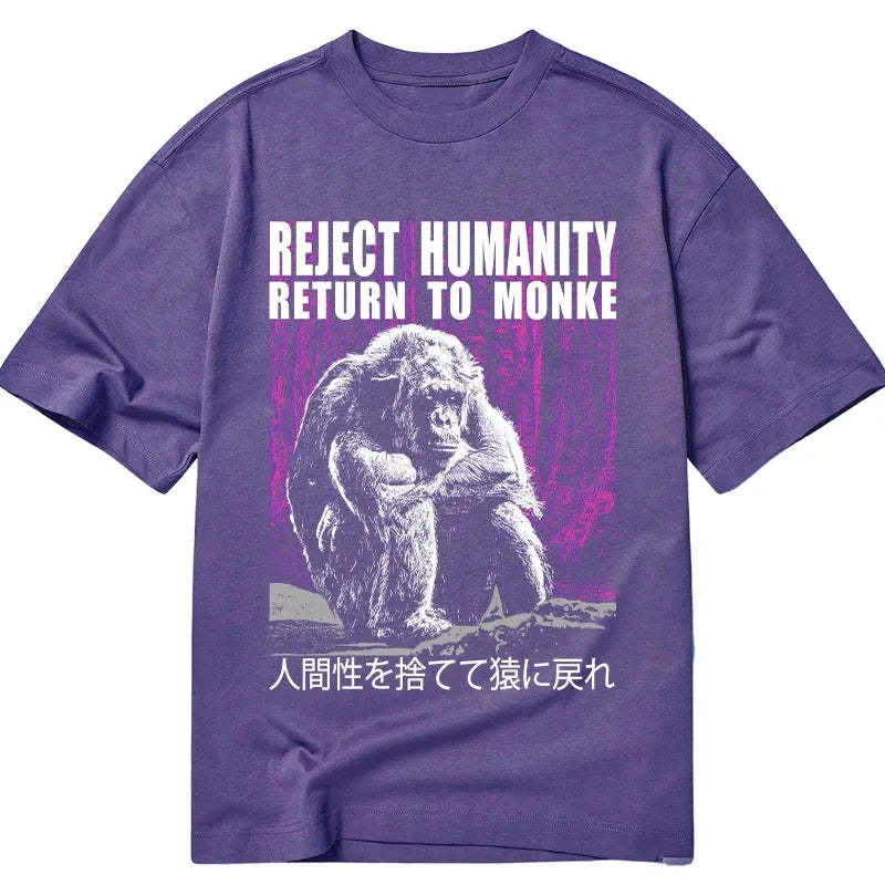 Tokyo-Tiger Reject Humanity Return To Monkey Classic T-Shirt