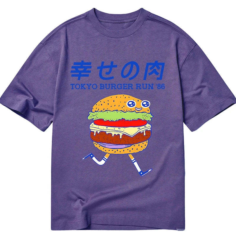Tokyo-Tiger Tokyo Burger Run Japanese Classic T-Shirt