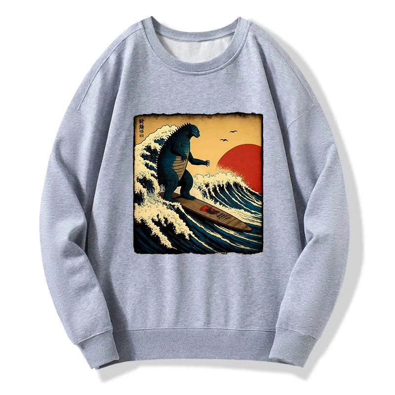 Tokyo-Tiger The Great Wave Sweatshirt
