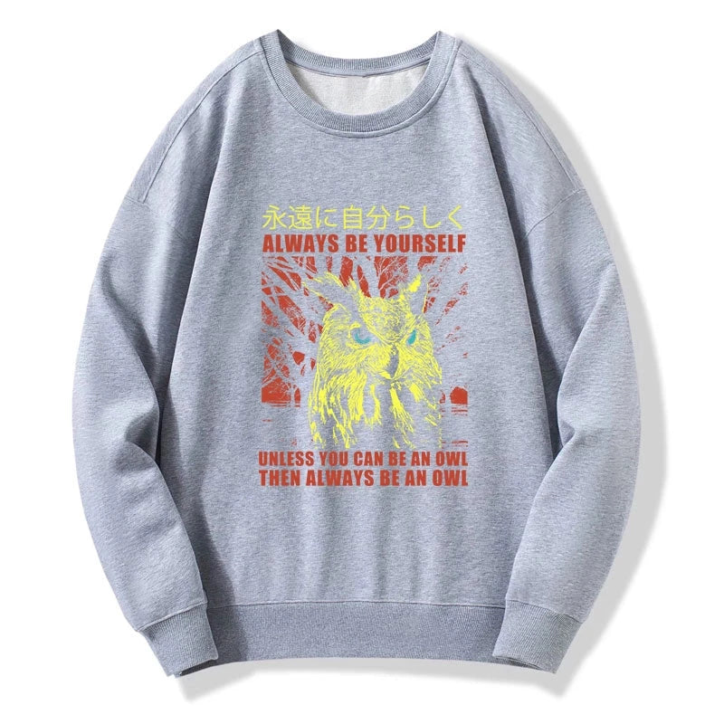 Tokyo-Tiger Always Be Yourself Japanese Sweatshirt