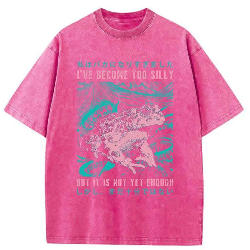 Tokyo-Tiger Stupid Frog Janpan Washed T-Shirt