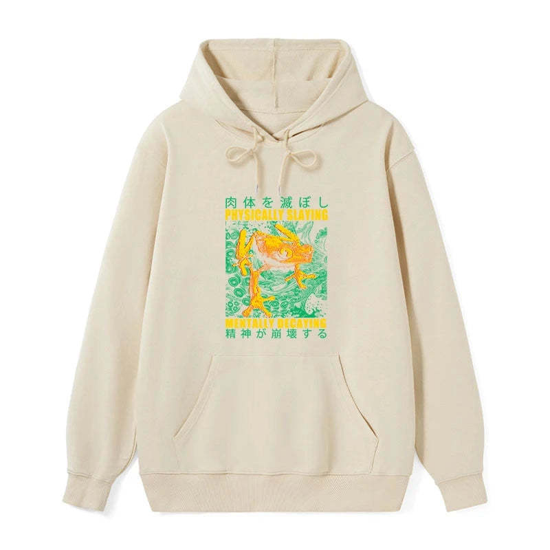 Tokyo-Tiger Physically Slaying Mentally Decaying Classic Hoodie
