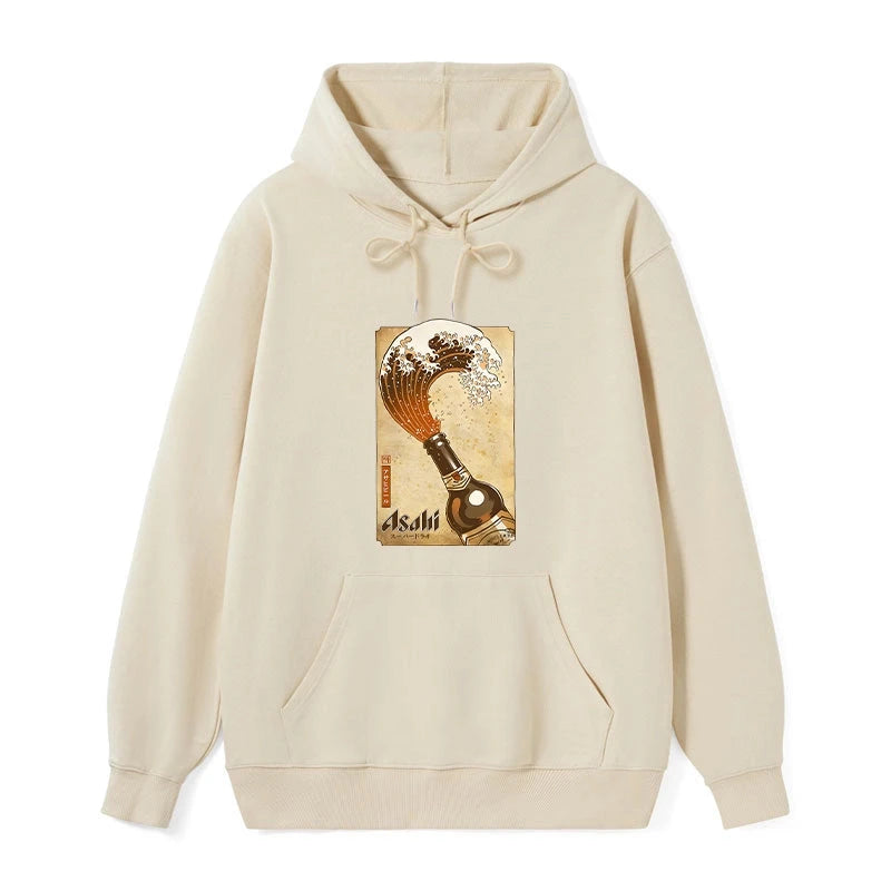 Tokyo-Tiger Asahi Logo Japanese Classic Hoodie