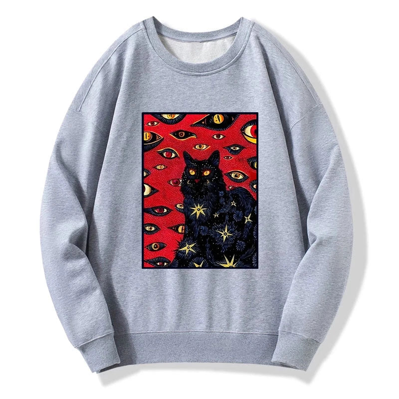 Tokyo-Tiger Mysterious Cat Sweatshirt
