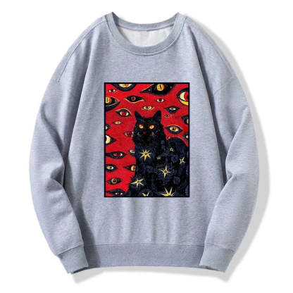 Tokyo-Tiger Mysterious Cat Sweatshirt