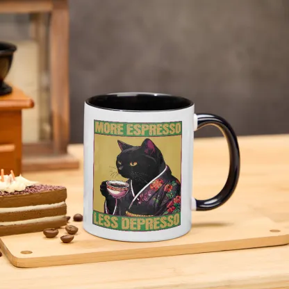 Tokyo-Tiger Up Caffeine Down Depression Mug