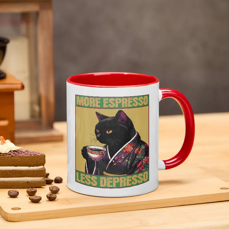 Tokyo-Tiger Up Caffeine Down Depression Mug