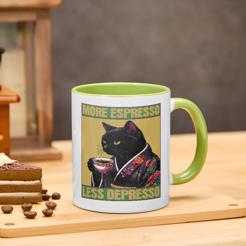 Tokyo-Tiger Up Caffeine Down Depression Mug