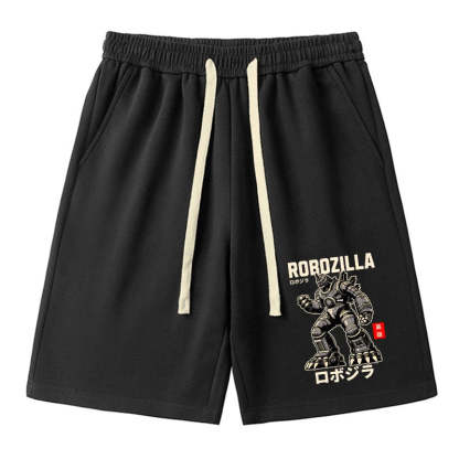 Tokyo-Tiger RoboZilla Manga Japanese Unisex Shorts