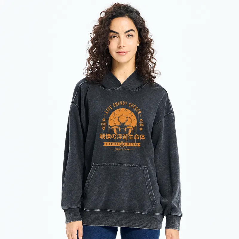 Tokyo-Tiger The Dangerous Larva Washed Hoodie