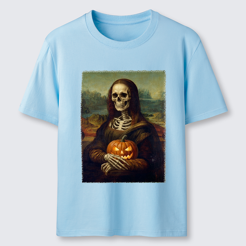 Tokyo-Tiger Skeleton Mona Lisa Meme Classic T-Shirt