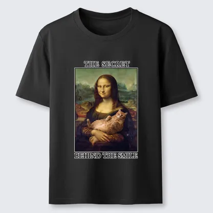 Tokyo-Tiger Mona Lisa Cat Meme Classic T-Shirt