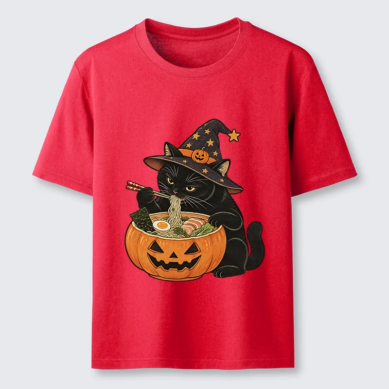 Tokyo-Tiger Witch Cat Ramen Classic T-Shirt
