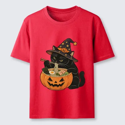 Tokyo-Tiger Witch Cat Ramen Classic T-Shirt