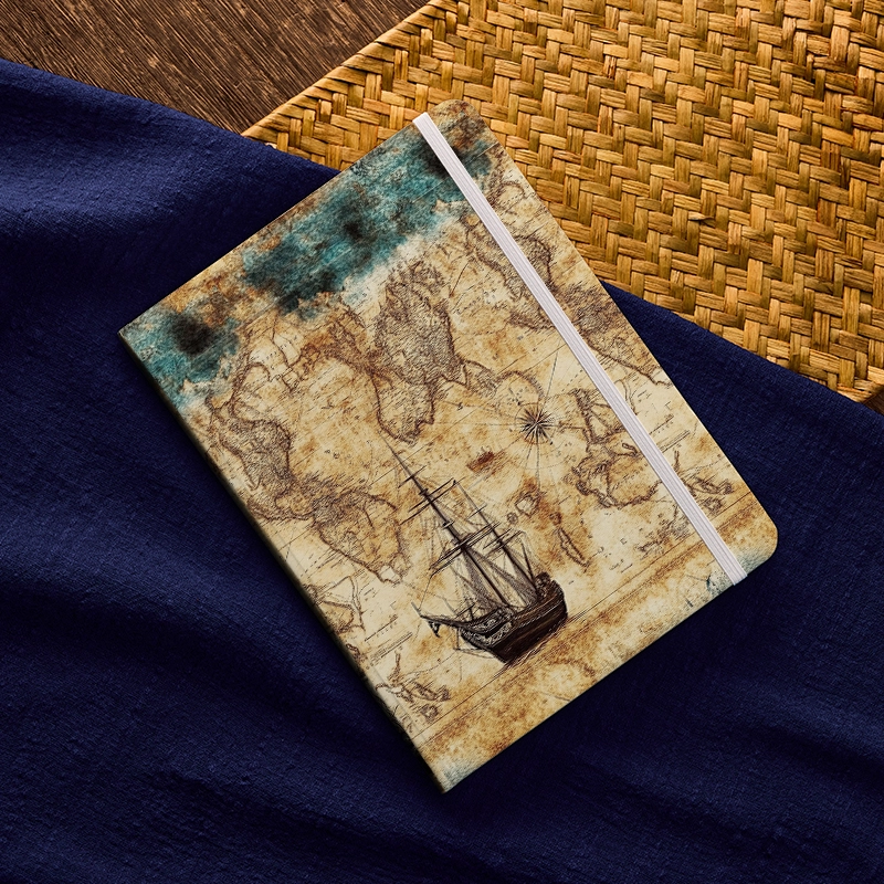 Tokyo-Tiger Nautical Chart Notebook