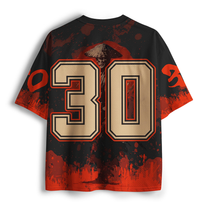 Tokyo-Tiger Ghost Samurai No.30 Mesh Jersey