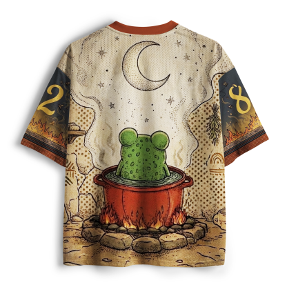 Tokyo-Tiger No Worries Just Chaos Frog Mesh Jersey