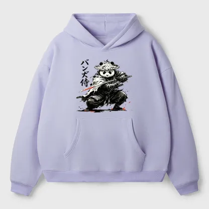 Tokyo-Tiger Panda Samurai Warrior Adult Fleece Hoodie