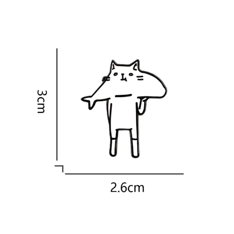 Tokyo-Tiger Funny Cat Eating Fish Pin