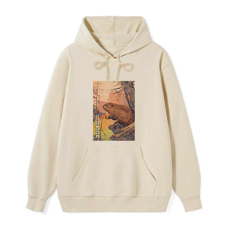 Tokyo-Tiger Beaver By The River Classic Hoodie