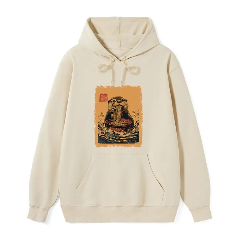 Tokyo-Tiger Ramen Lover Otter Classic Hoodie