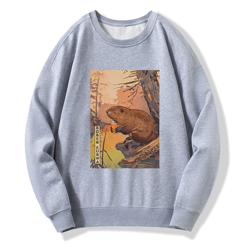 Tokyo-Tiger Beaver By The River Sweatshirt