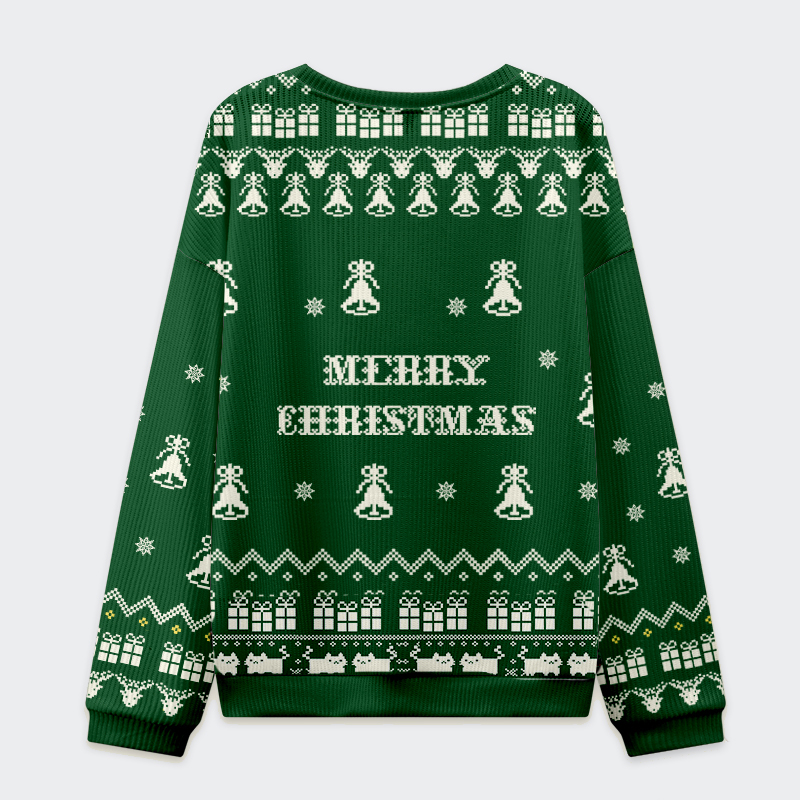 Tokyo-Tiger The Cat Eating Ramen: Its Only Gift Is Disappointment Christmas Ugly Sweatshirt