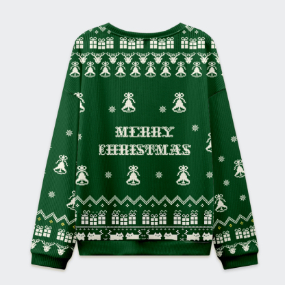 Tokyo-Tiger The Cat Eating Ramen: Its Only Gift Is Disappointment Christmas Ugly Sweatshirt