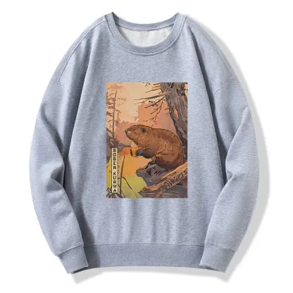 Tokyo-Tiger Beaver By The River Sweatshirt