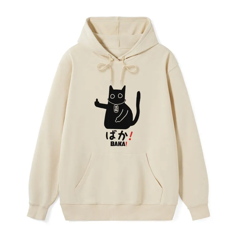 Tokyo-Tiger Japanese Baka Cat Classic Hoodie