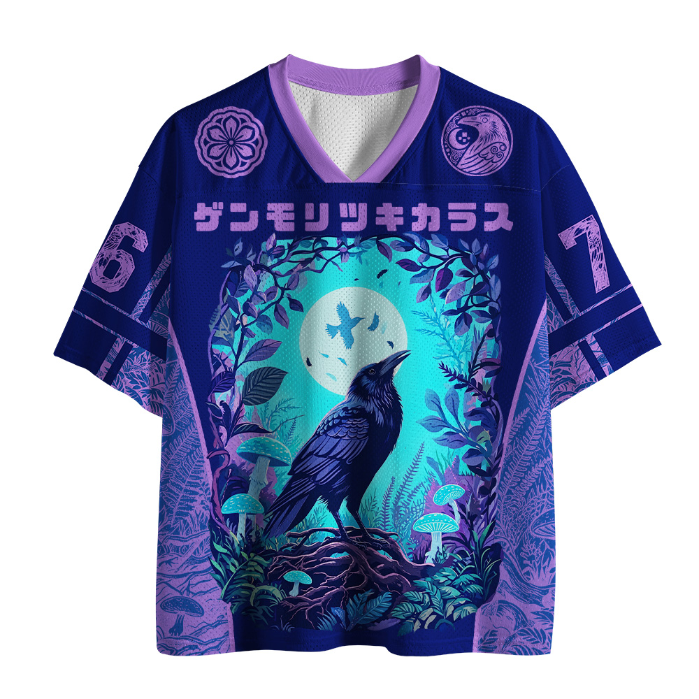 Tokyo-Tiger Crow Moon Night Mesh Jersey