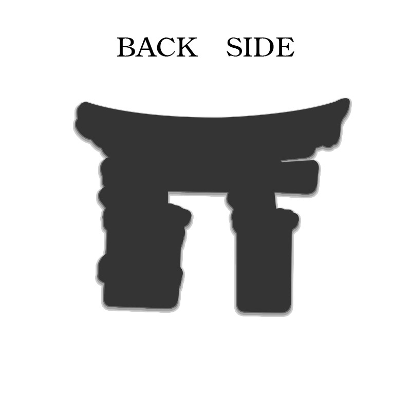 Tokyo-Tiger Japanese Torii Gate Fridge Magnet