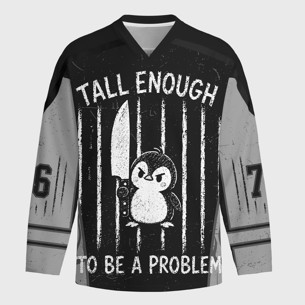 Tokyo-Tiger Strong Tall Mindset Long-Sleeve Hockey Jersey