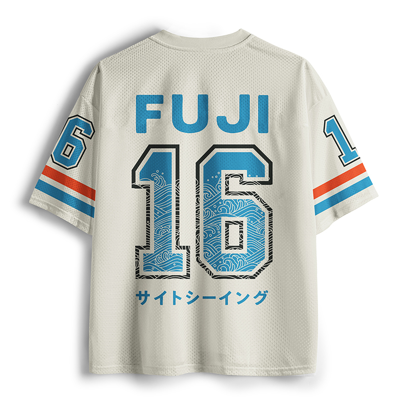 Tokyo-Tiger Mount Fuji Mesh Jersey
