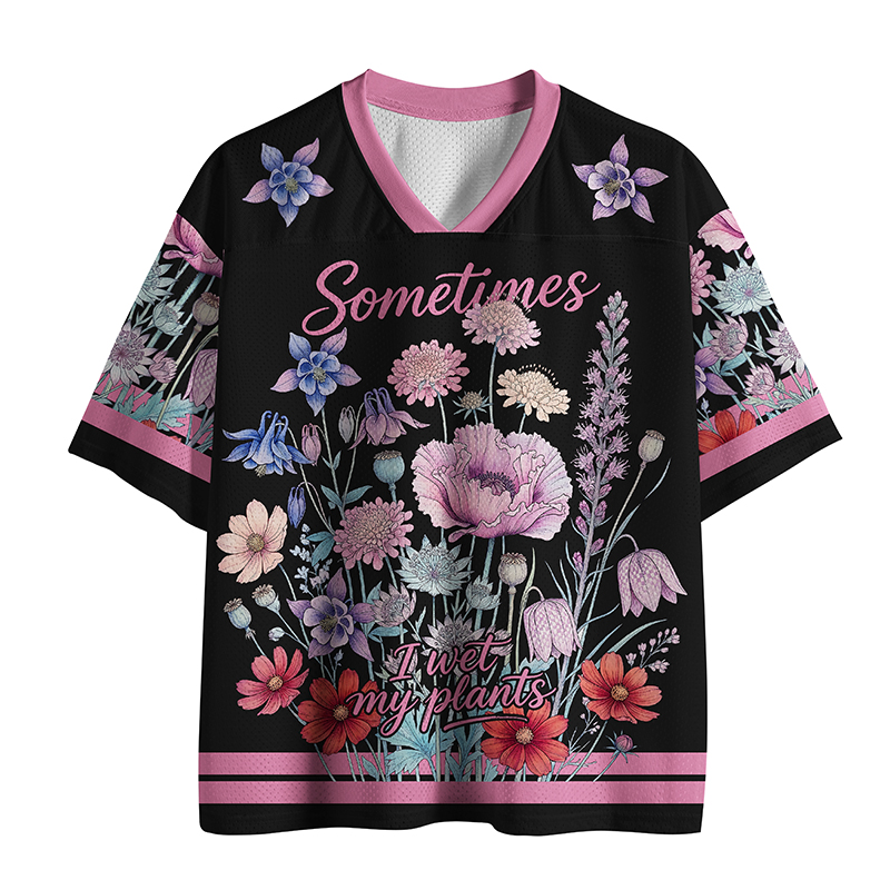 Tokyo-Tiger Blooms In The Dark Mesh Jersey