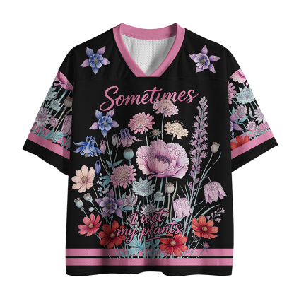 Tokyo-Tiger Blooms In The Dark Mesh Jersey