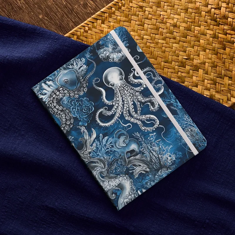 Tokyo-Tiger Deep Sea Octopus Notebook
