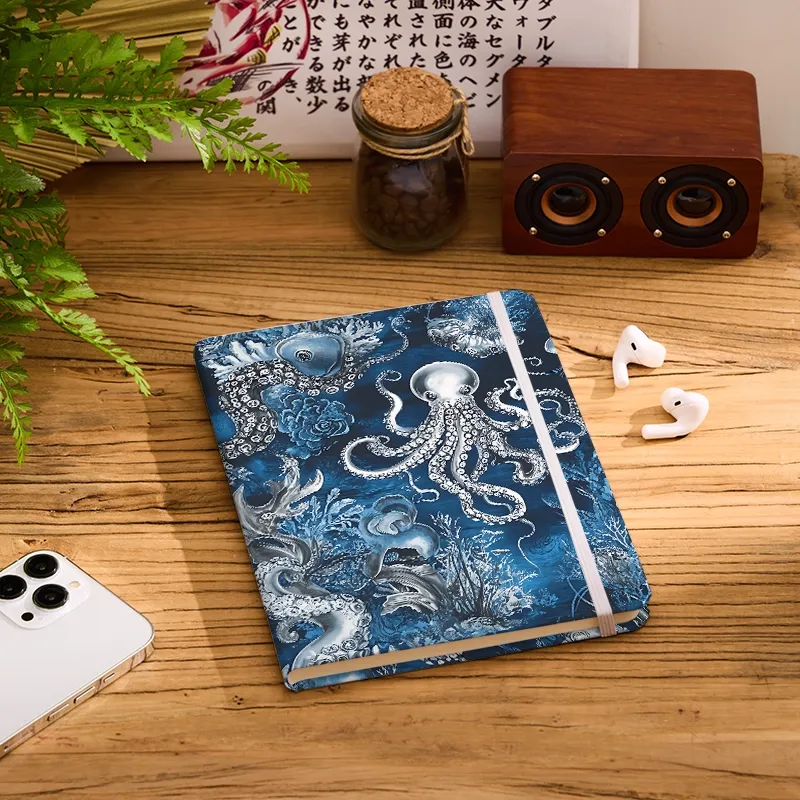 Tokyo-Tiger Deep Sea Octopus Notebook