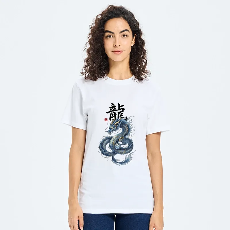 Tokyo-Tiger Mythic Blue Dragon Classic T-Shirt