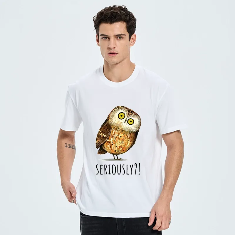 Tokyo-Tiger Seriously Confused Owl Meme Art Classic T-Shirt