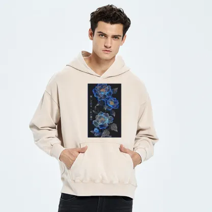 Tokyo-Tiger The Sea Of Flowers In The Darkness Washed Hoodie