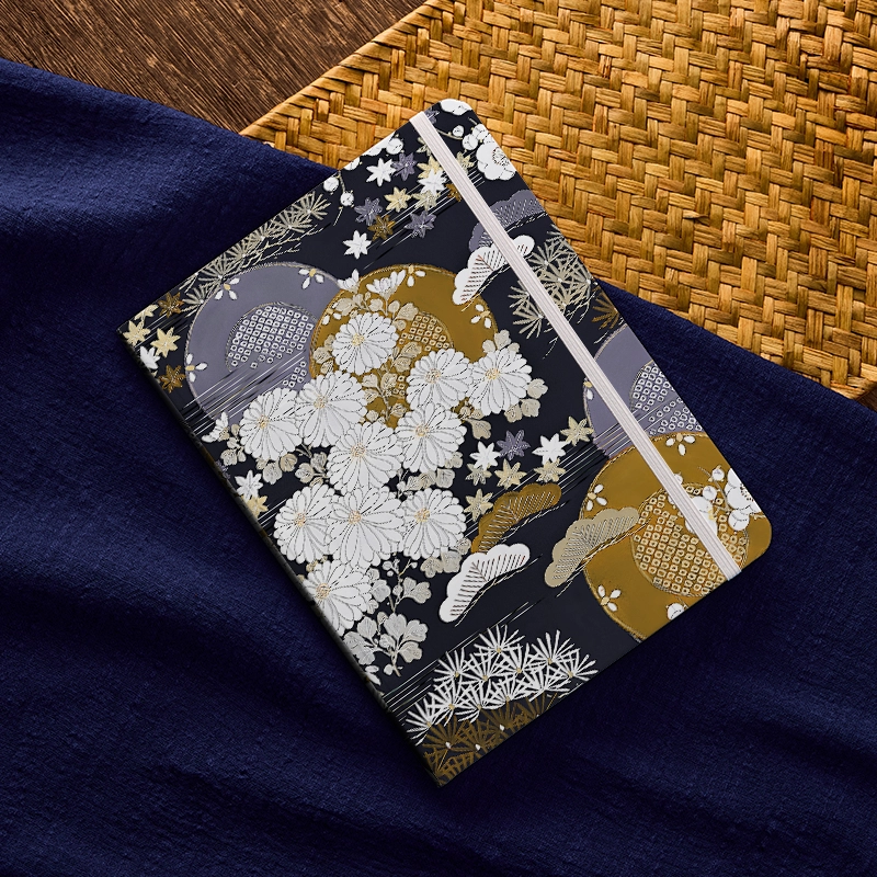 Tokyo-Tiger Japanese Floral Collection Notebook