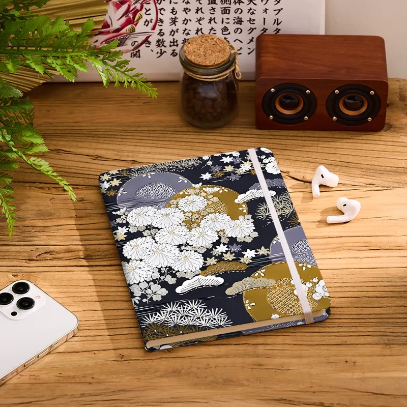 Tokyo-Tiger Japanese Floral Collection Notebook