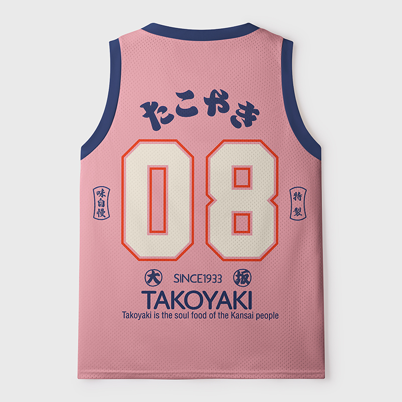 Tokyo-Tiger Delicious Takoyaki Mesh Tank Top